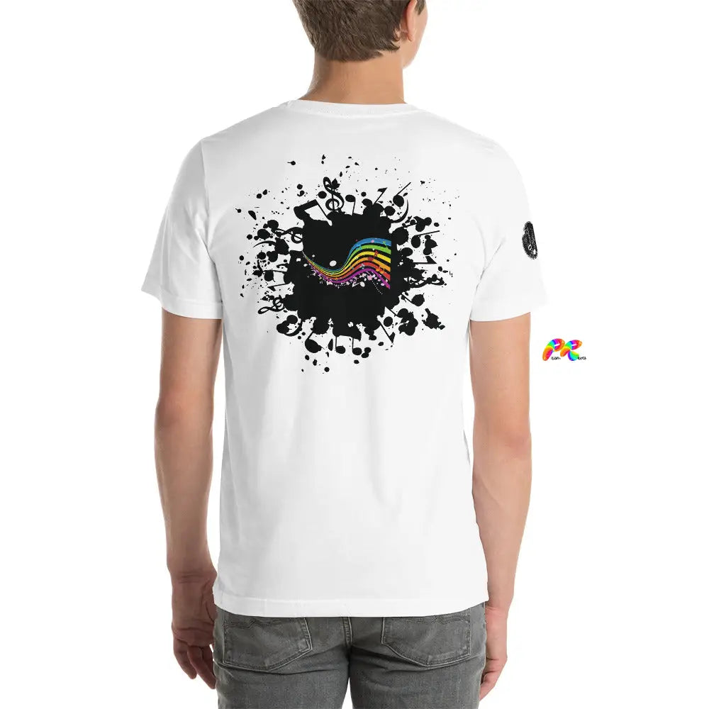 Music Splat and Notes Unisex T-shirt