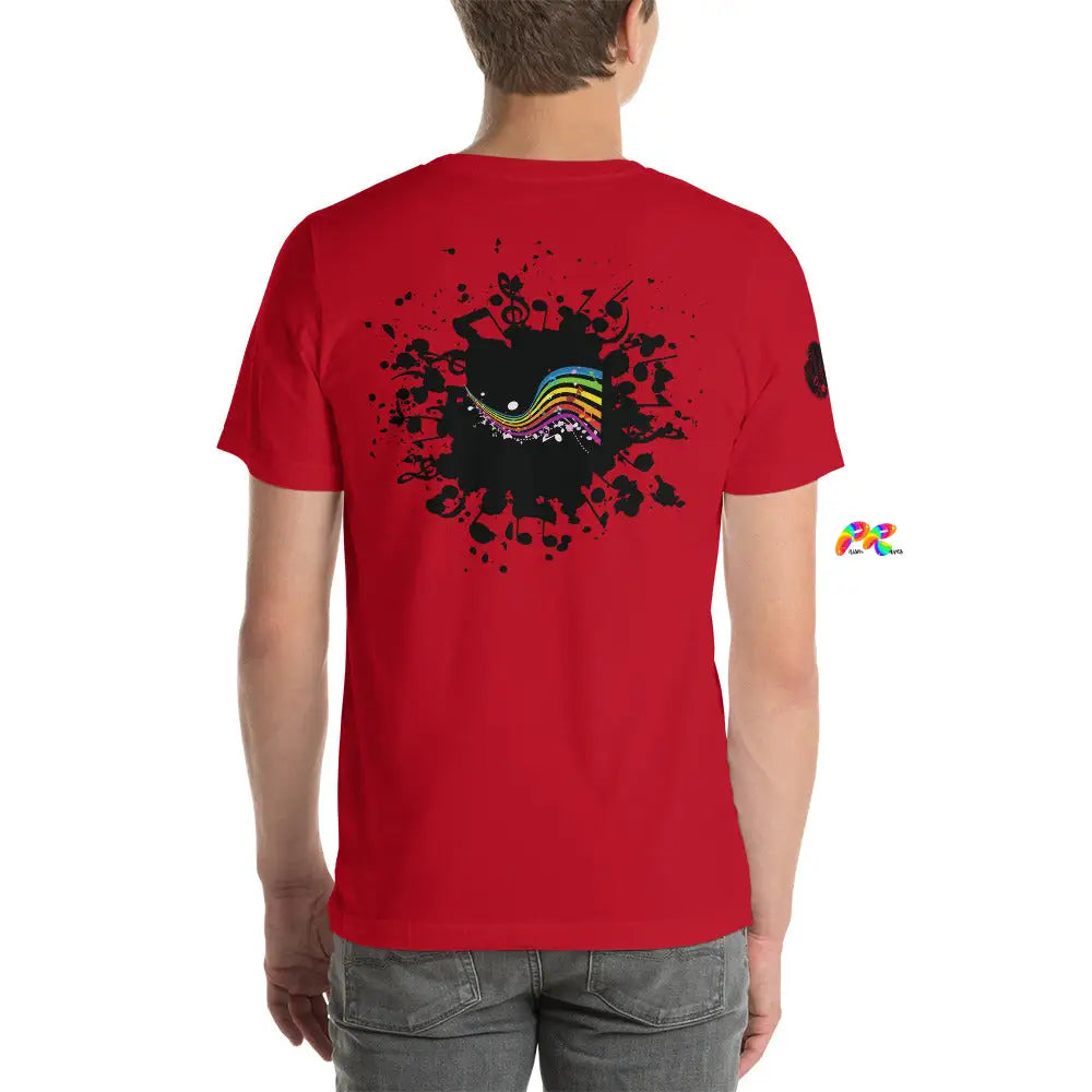 Music Splat and Notes Unisex T-shirt