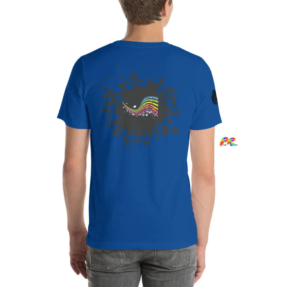 Music Splat and Notes Unisex T-shirt