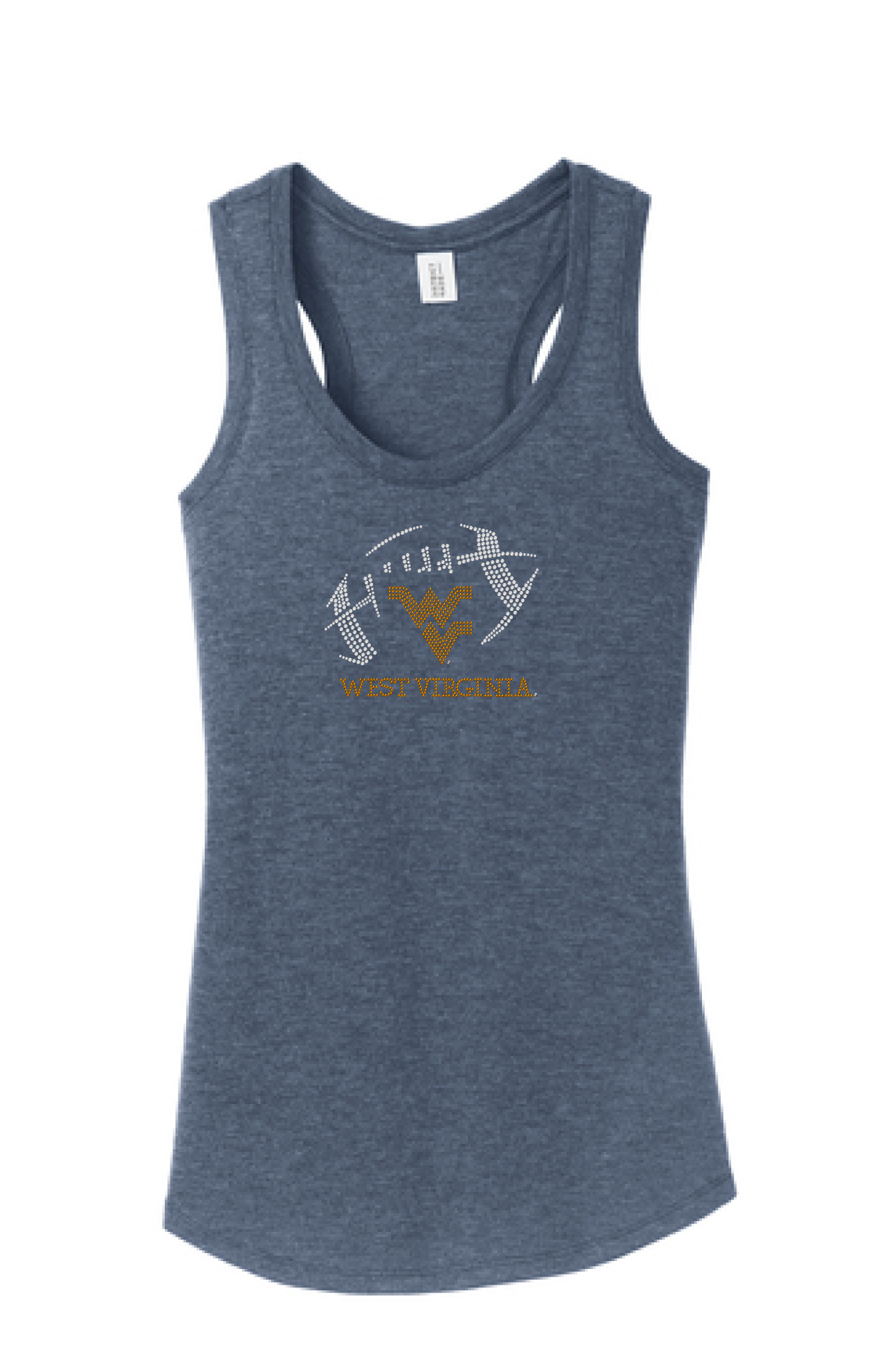 NITRO WOMEN’S FOOTBALL BLING RACERBACK TANK