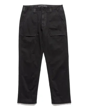 Old' Treatment Regular Fit Fatigue Pants Black