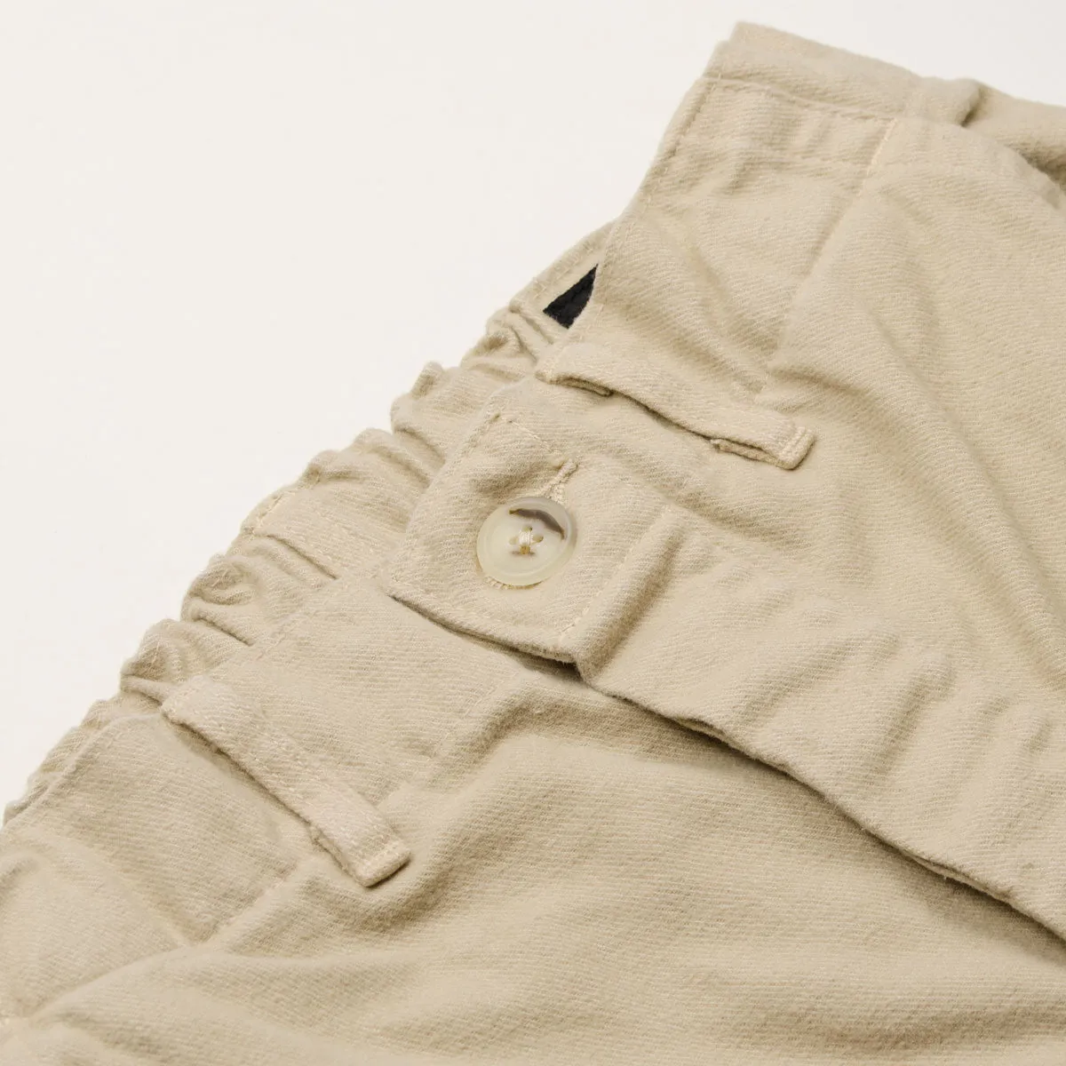 orSlow - French Work Pants - Cotton Sergé Beige