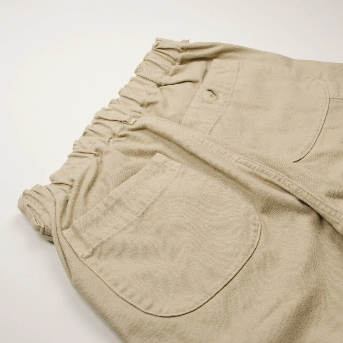 orSlow - French Work Pants - Cotton Sergé Beige