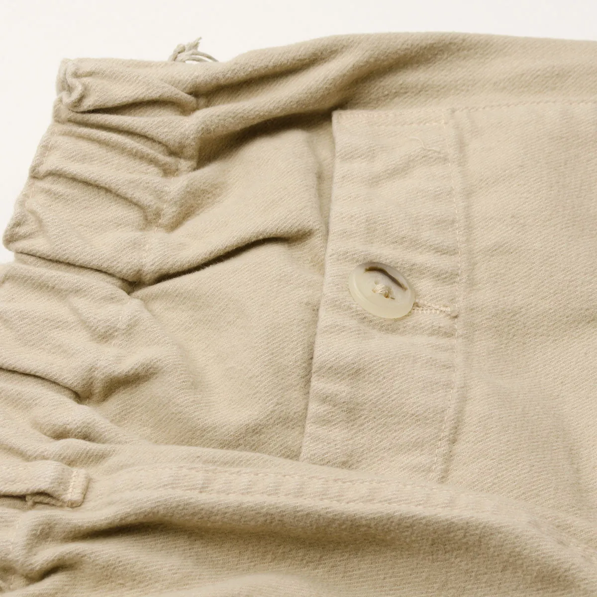 orSlow - French Work Pants - Cotton Sergé Beige