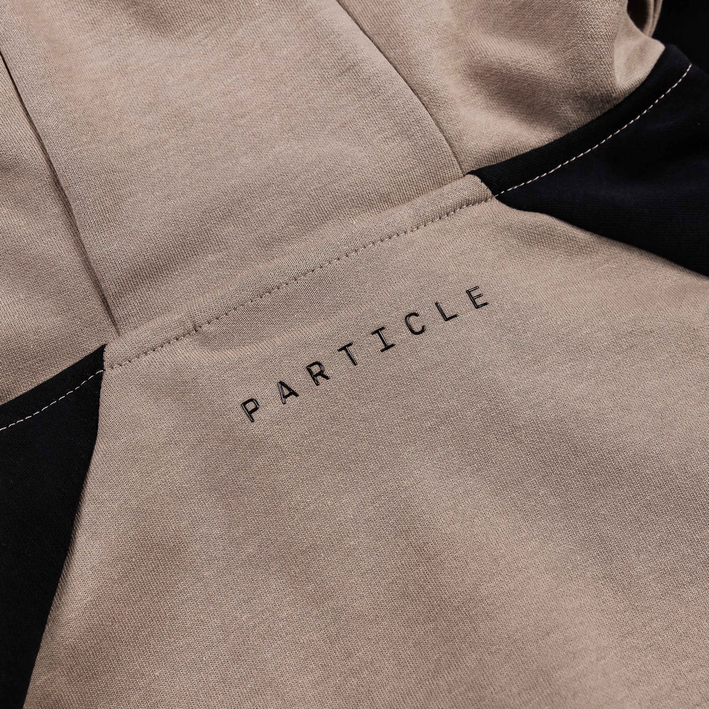 Particle Tech Fleece Mens Jacket (Black/Taupe)