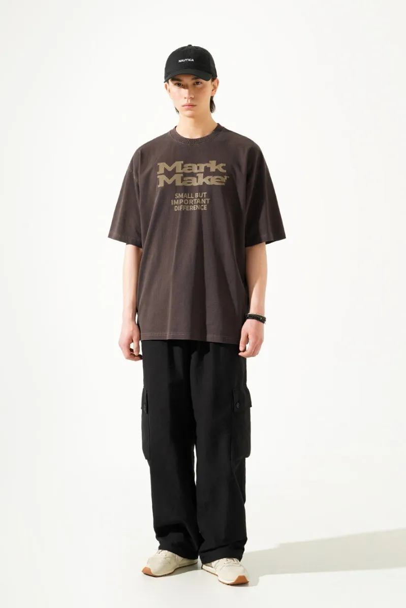 perstep  |[PERSTEP]★24SS★MARK MAKER PIGMENT T-SHIRT