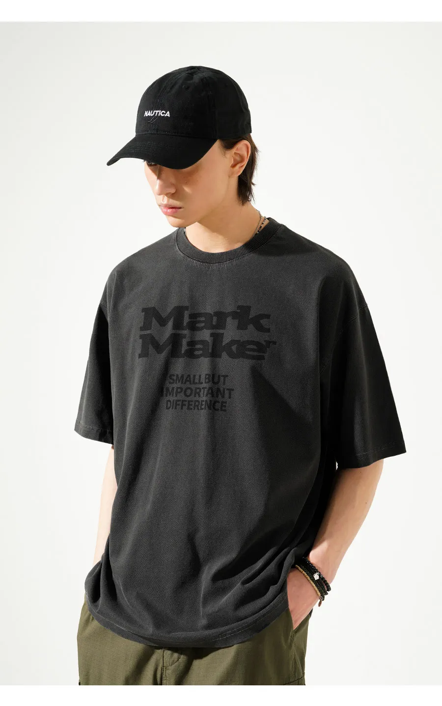 perstep  |[PERSTEP]★24SS★MARK MAKER PIGMENT T-SHIRT