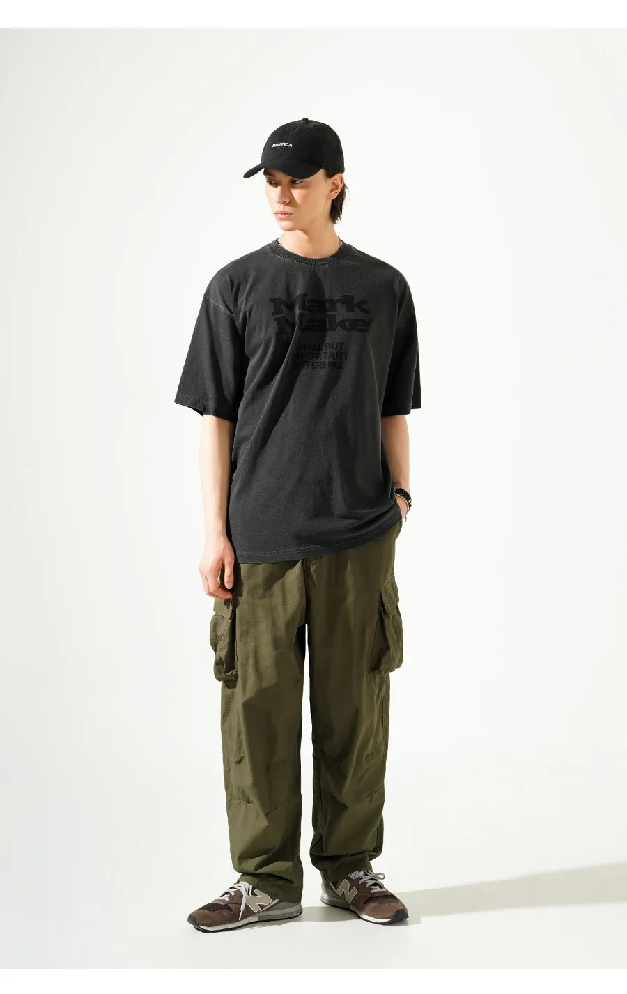 perstep  |[PERSTEP]★24SS★MARK MAKER PIGMENT T-SHIRT