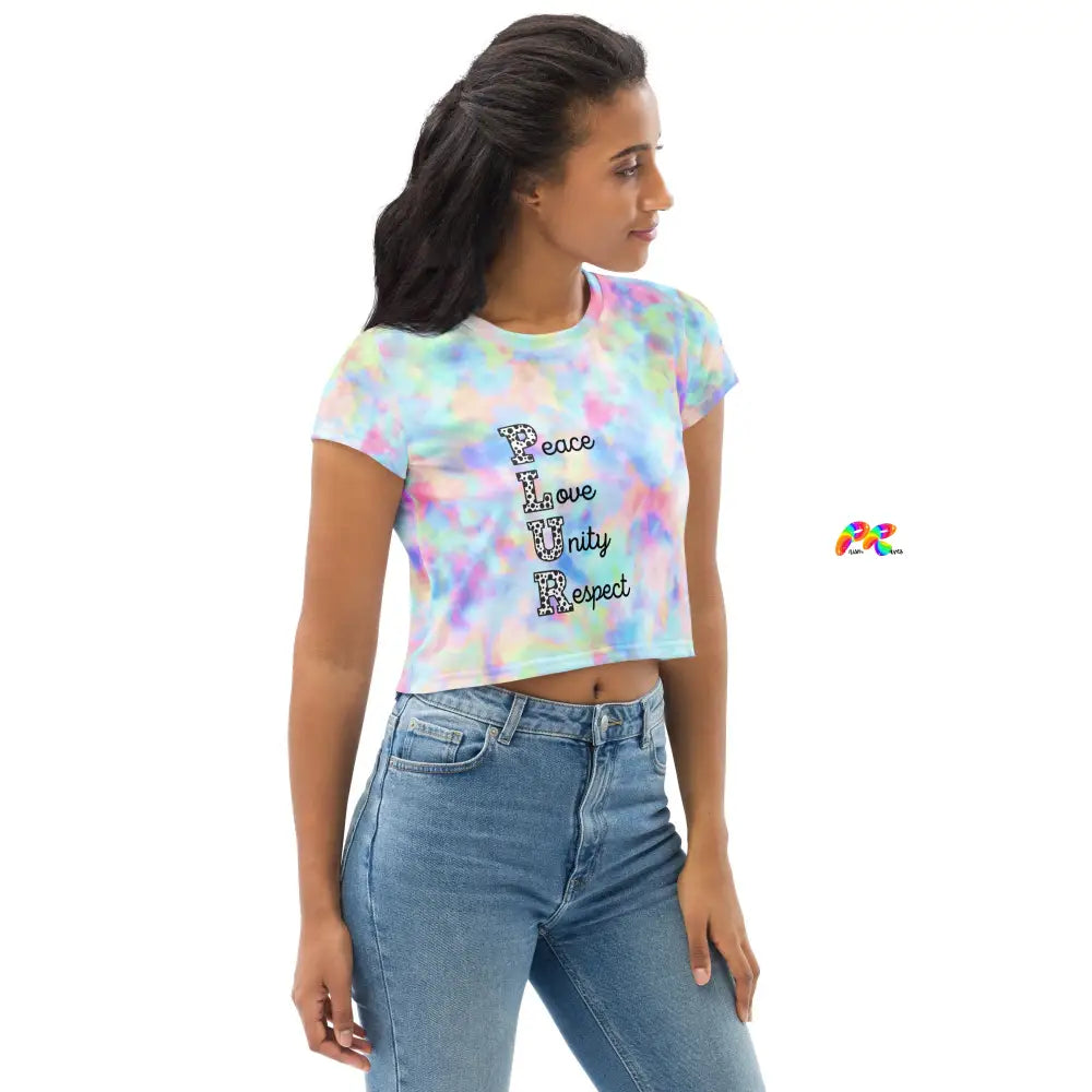 PLUR Crop T-Shirt