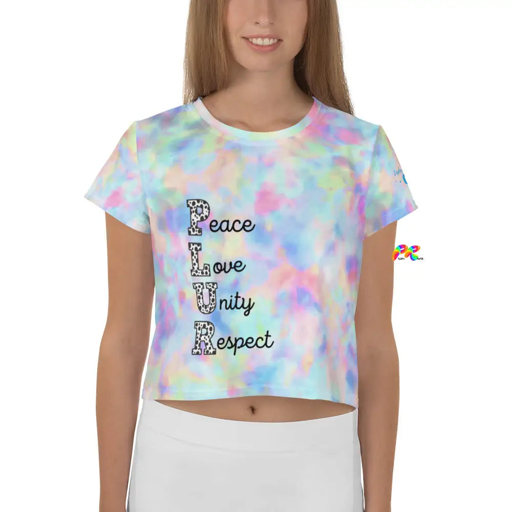 PLUR Crop T-Shirt