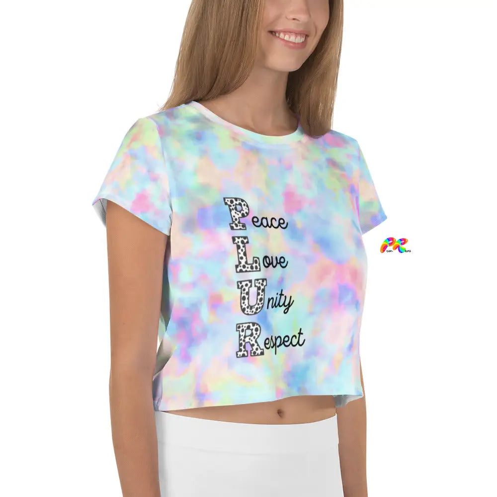 PLUR Crop T-Shirt