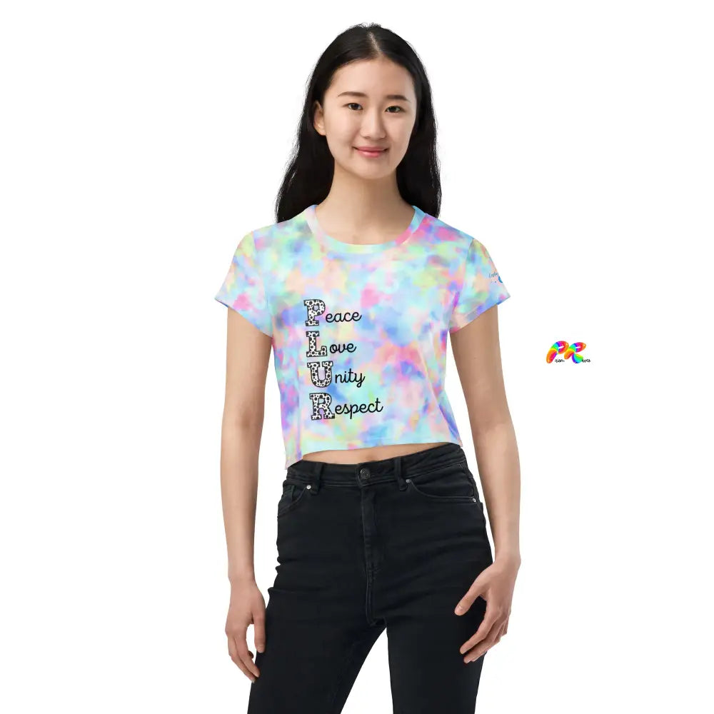 PLUR Crop T-Shirt