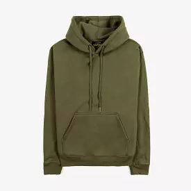 Premium Fleece Mens Hoodie (Olive)