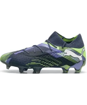 PUMA FUTURE 7 ULTIMATE Firm Ground/Artificial Ground Women's Soccer Cleats Shoes in Grey Skies/White/Fizzy Apple