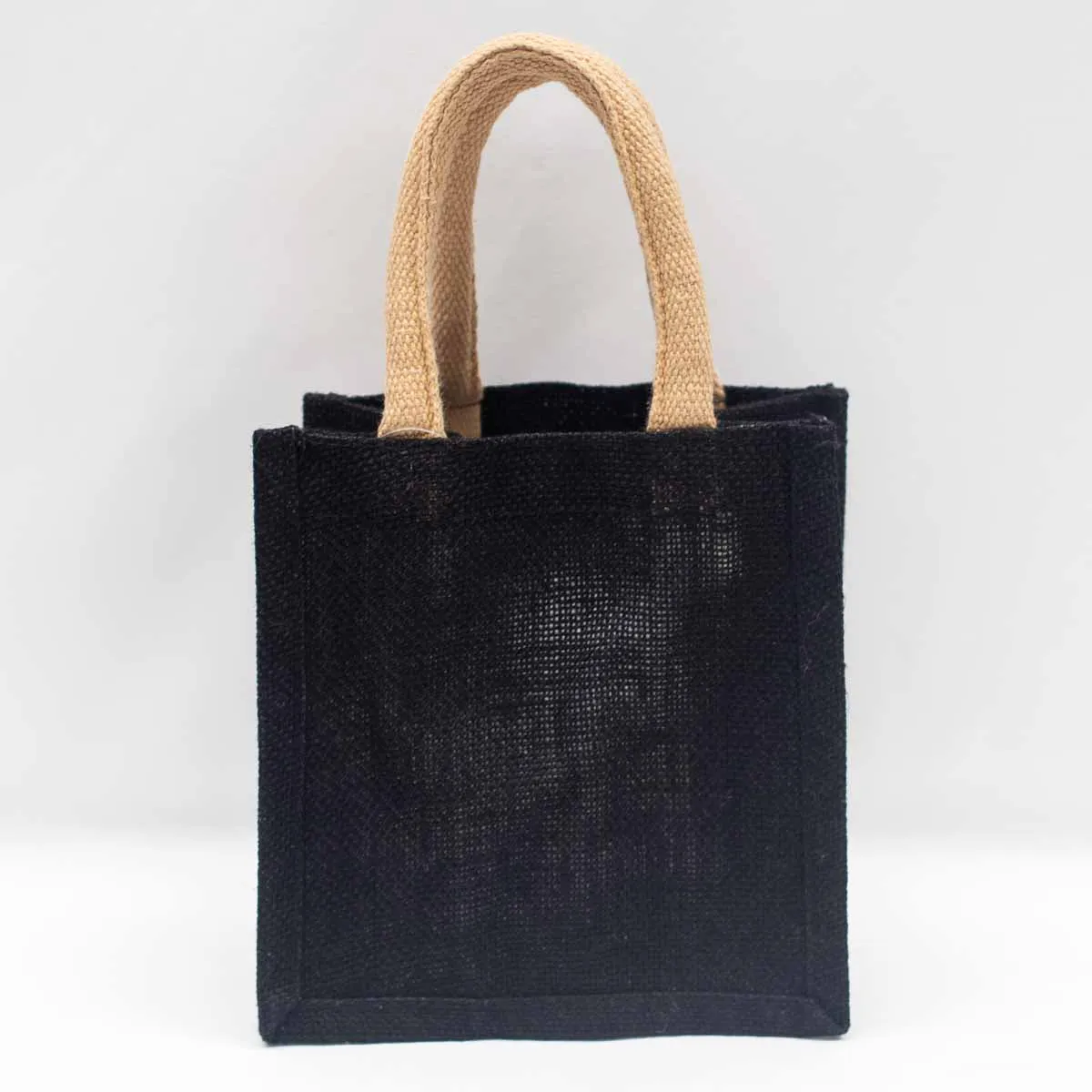 RS Jute Black Gift Tote