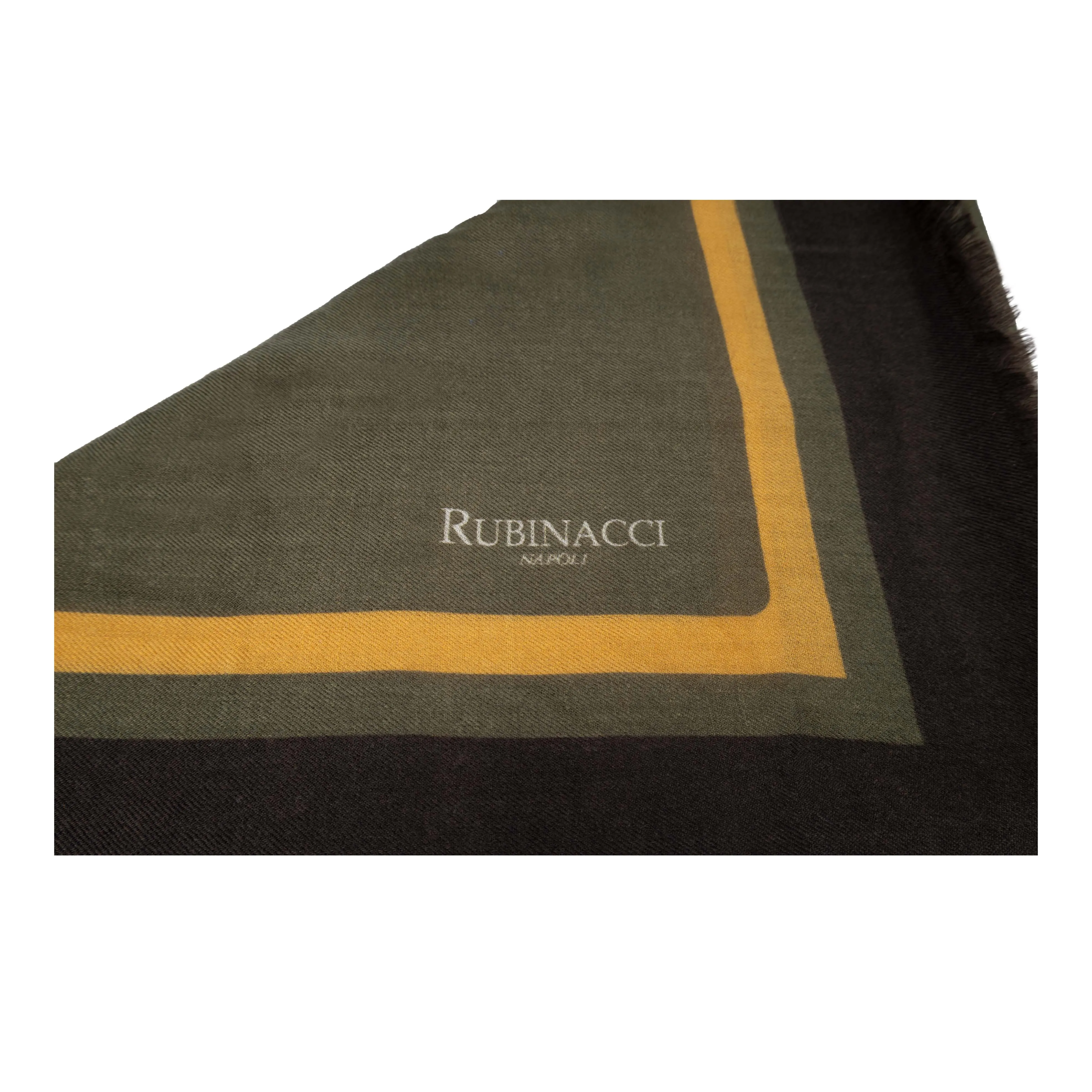 Rubinacci Horse Printed Cashmere Stole - '10s