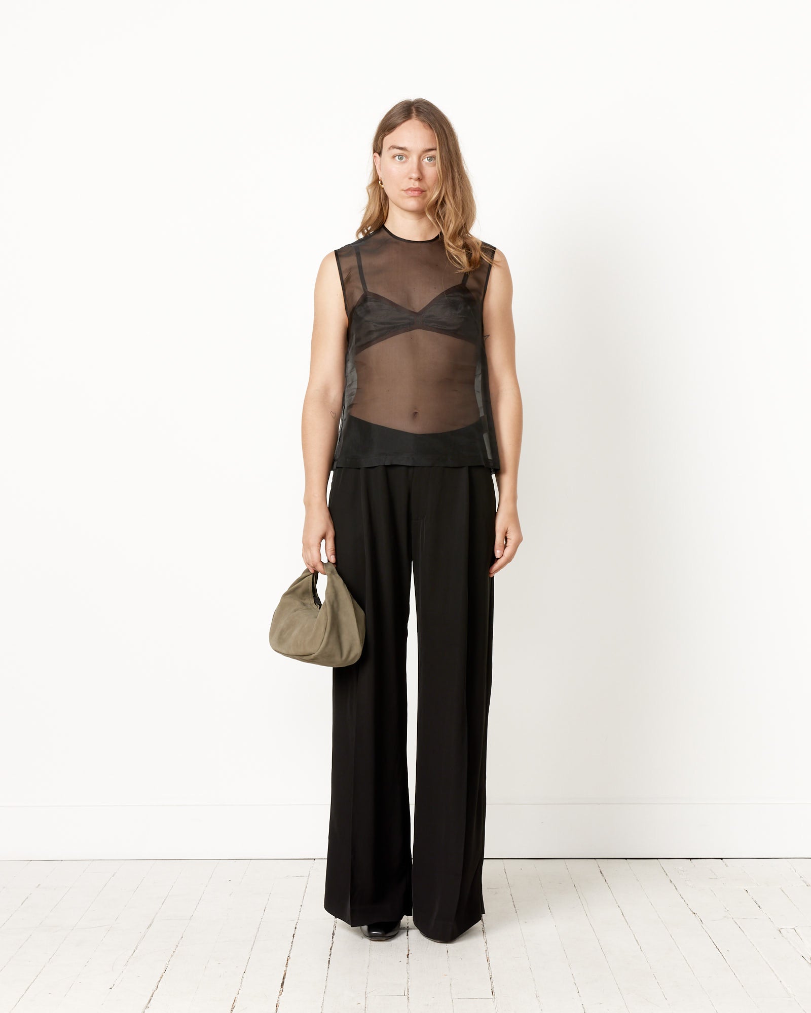 Sheer Organza Top