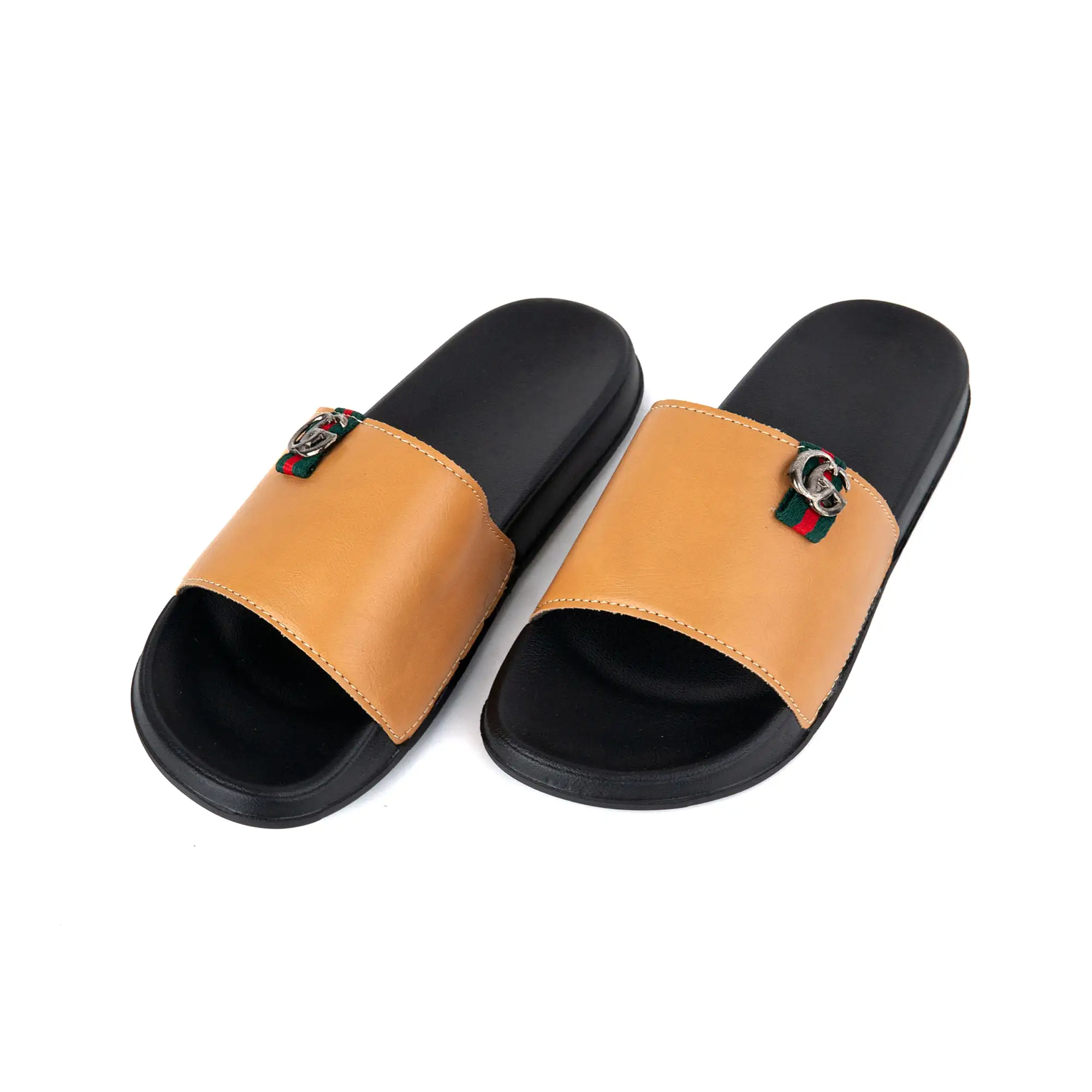 Side Styled Comfy Slides