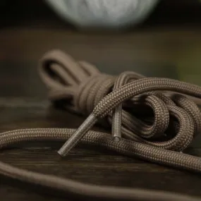 Solid Rope Sand Shoelaces with Sand Aglets | 120cm Capswag