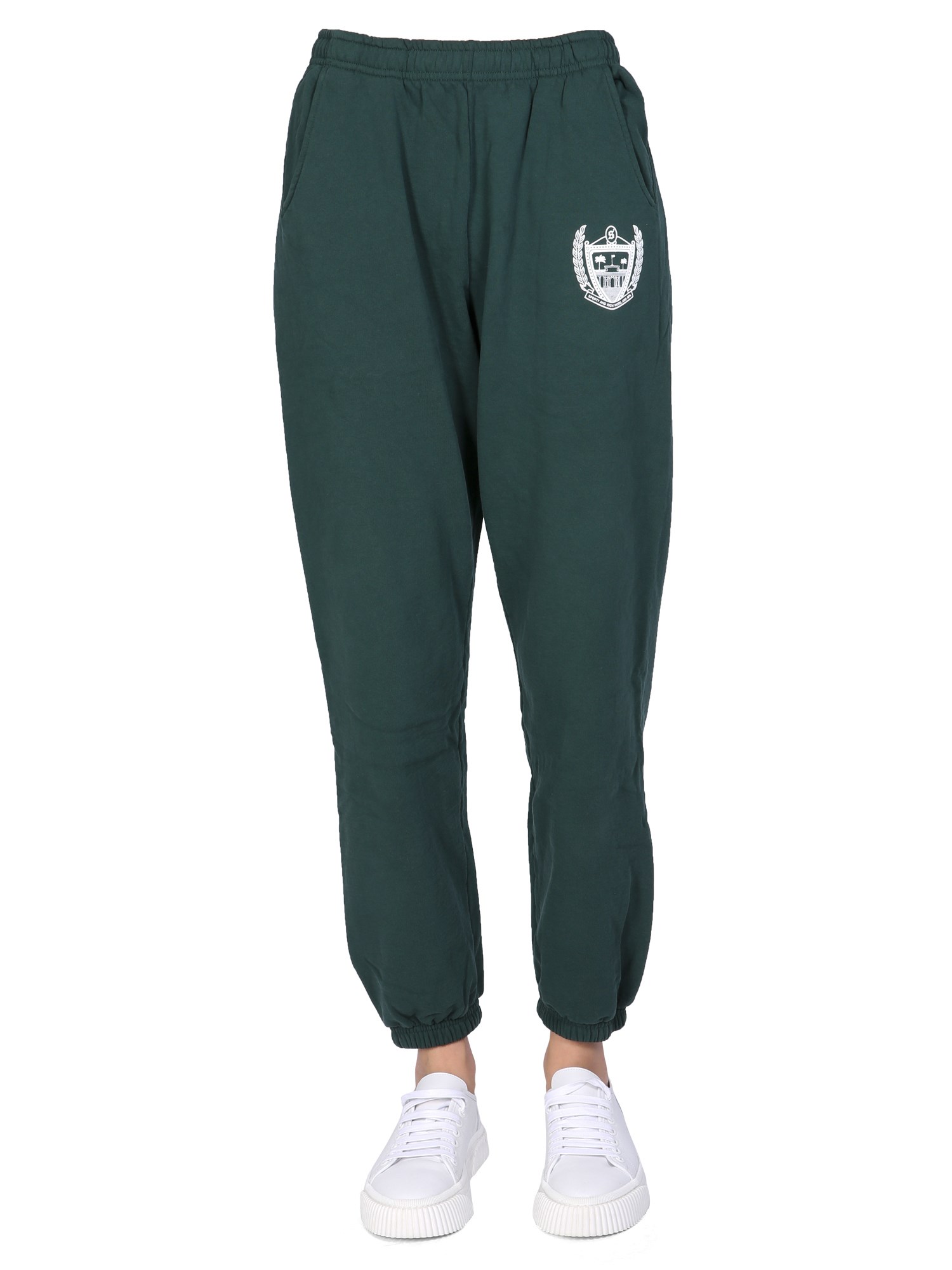 SPORTY&RICH    BEVERLY HILLS COTTON JOGGING PANTS