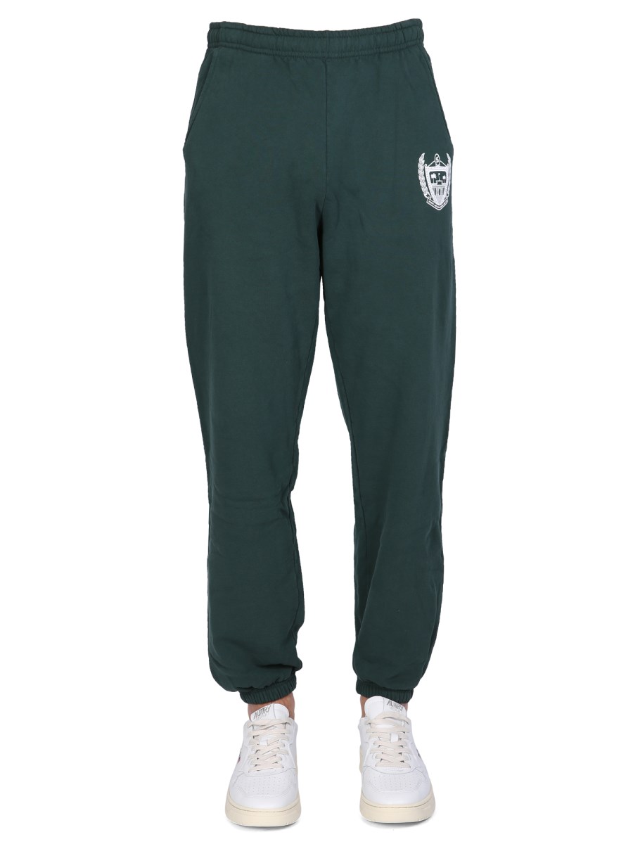 SPORTY&RICH    BEVERLY HILLS COTTON JOGGING PANTS