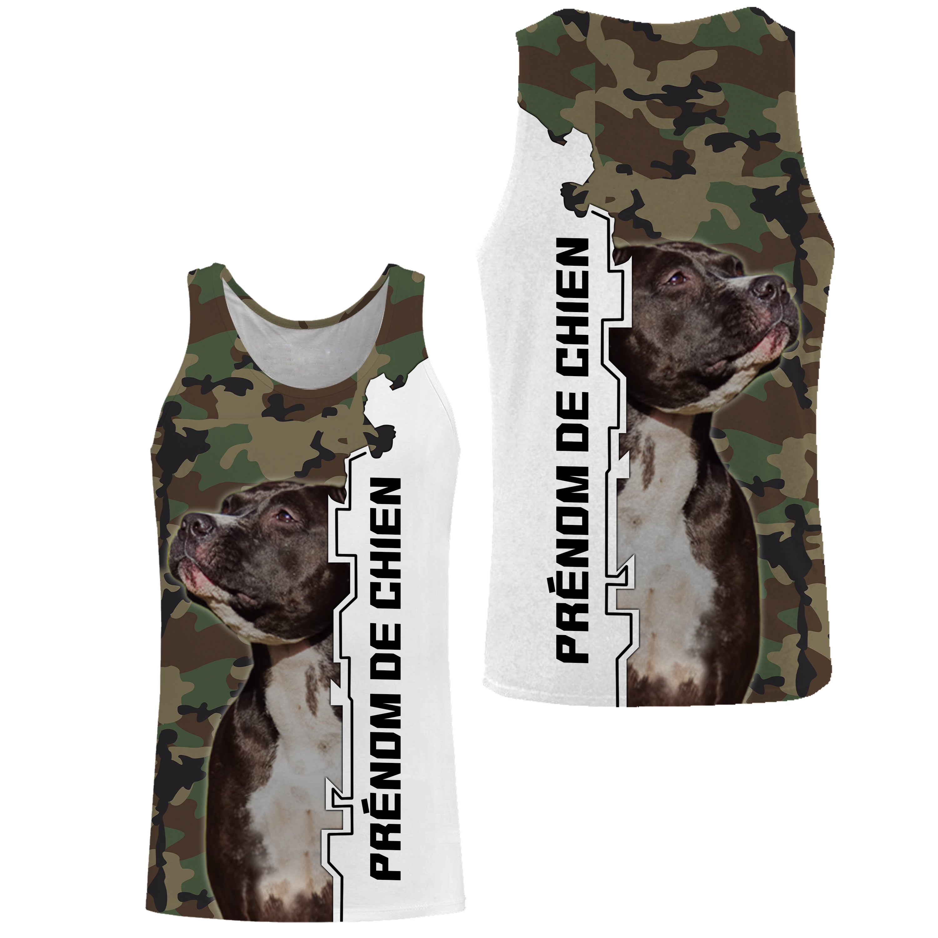 Staffordshire Bull Terrier, Race de Chien Originaire d'Angletterre, T-shirt, Sweat à Capuche Pour Homme, Femme, Cadeau Personnal