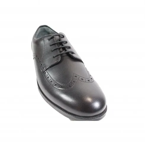 Start-Rite Brogue Senior | Black Leather | Girls Lace Up Brogue School Shoes