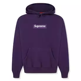 Supreme Box Logo Dark Purple Hoodie (FW23)