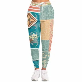 Surf's Up Kowabunga Stretch Poly Eco-Poly Joggers