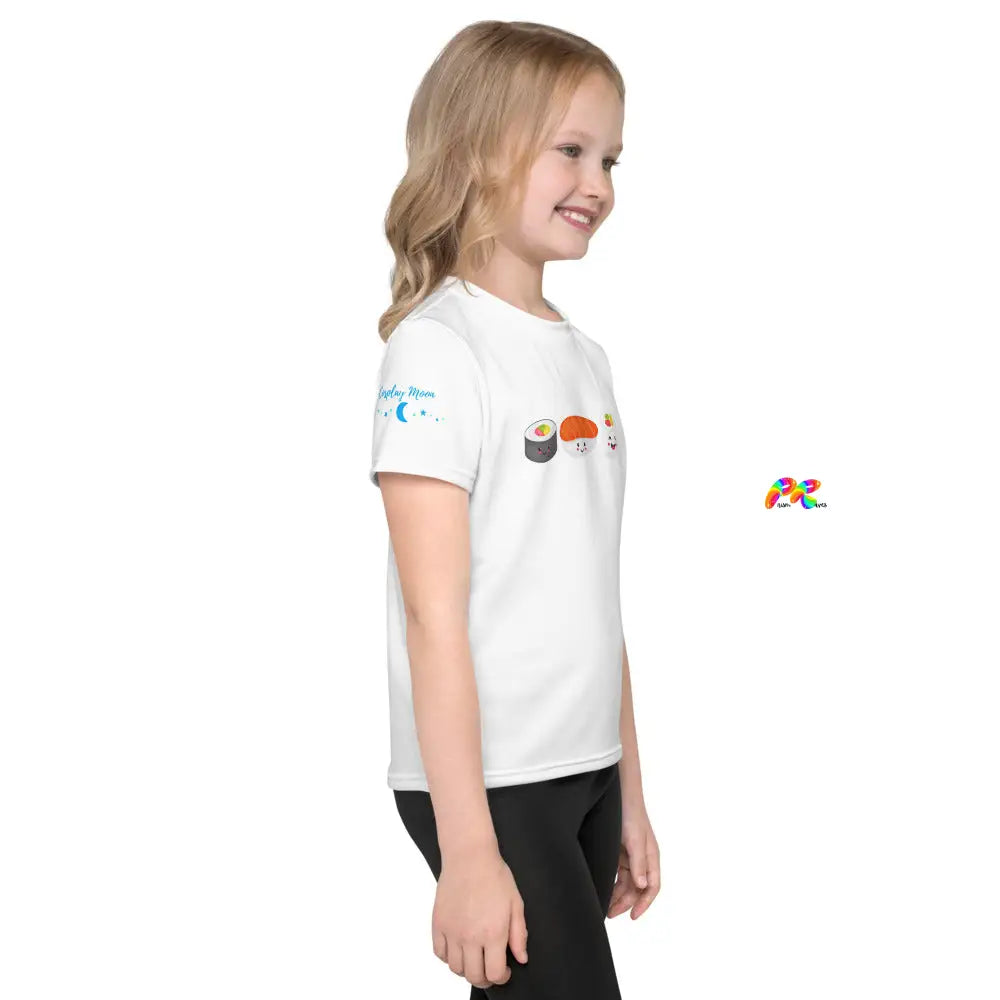 Sushi Roll Kids Crew Neck T-shirt