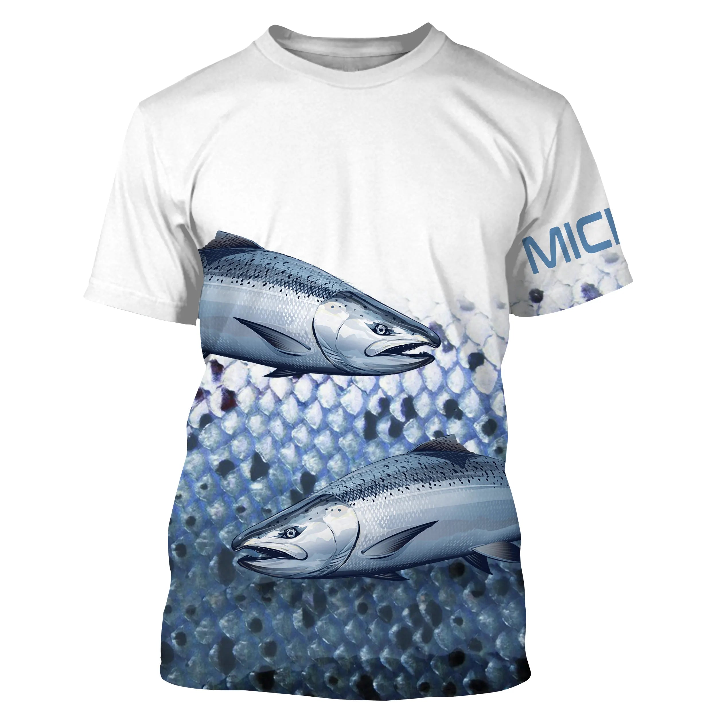 T-Shirt Anti-UV Personnalisé Pêche Du Saumon, Idée Cadeau Pêcheur - CT06082220