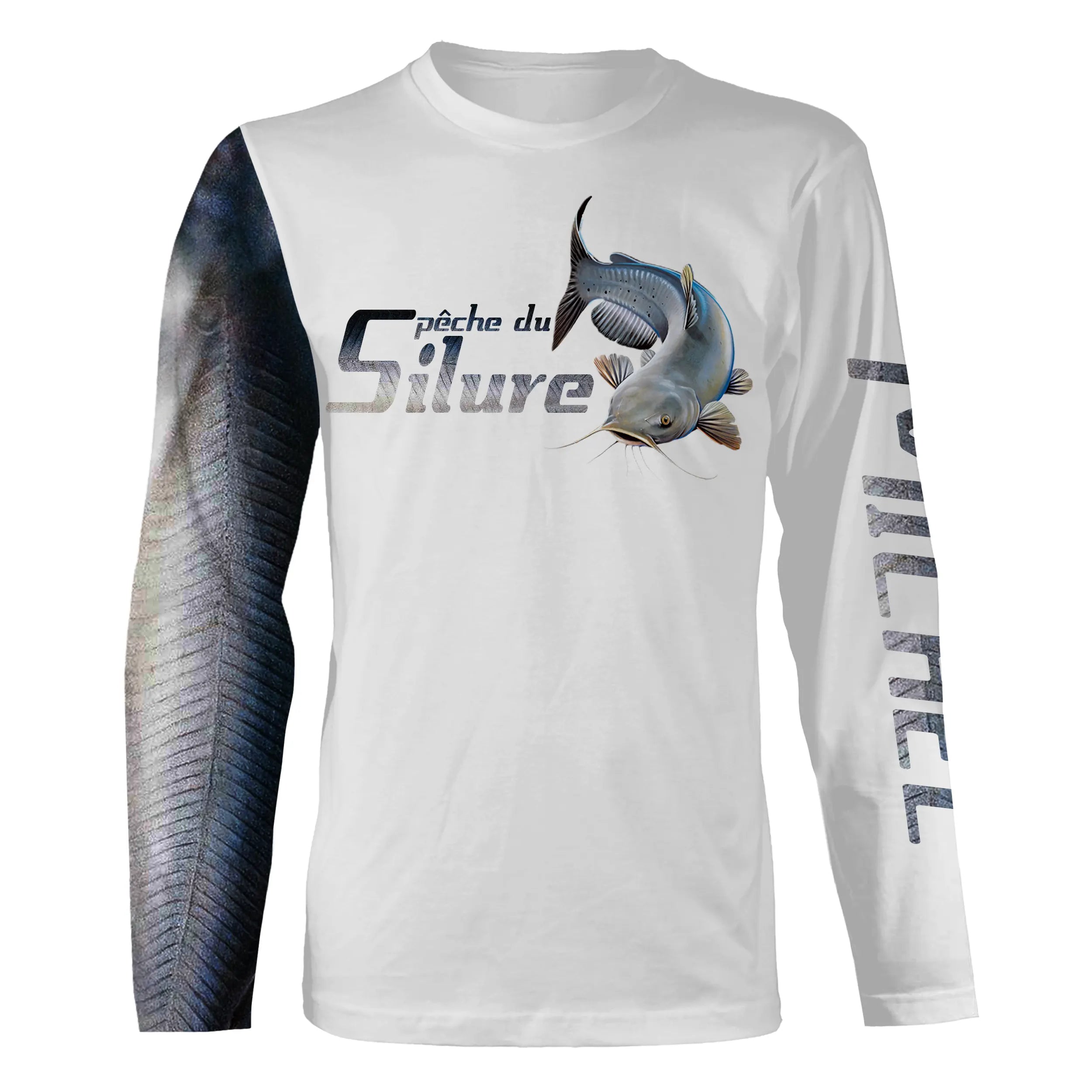 T-Shirt Anti-UV Personnalisé Pêche Du Silure, Peau De Poisson Chat, Meilleur Cadeau Pêcheur - CT03082230