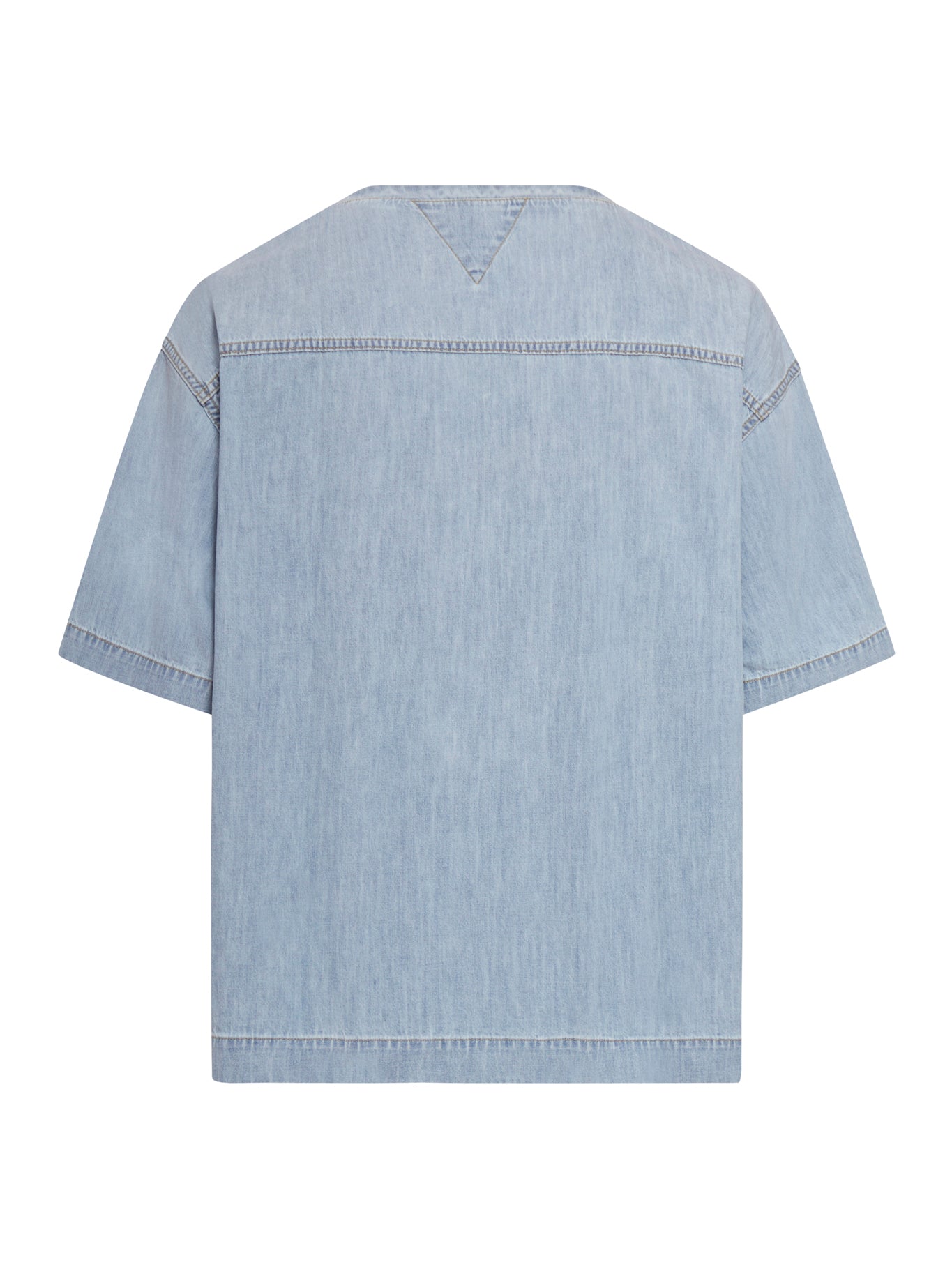 t-shirt boxy in denim