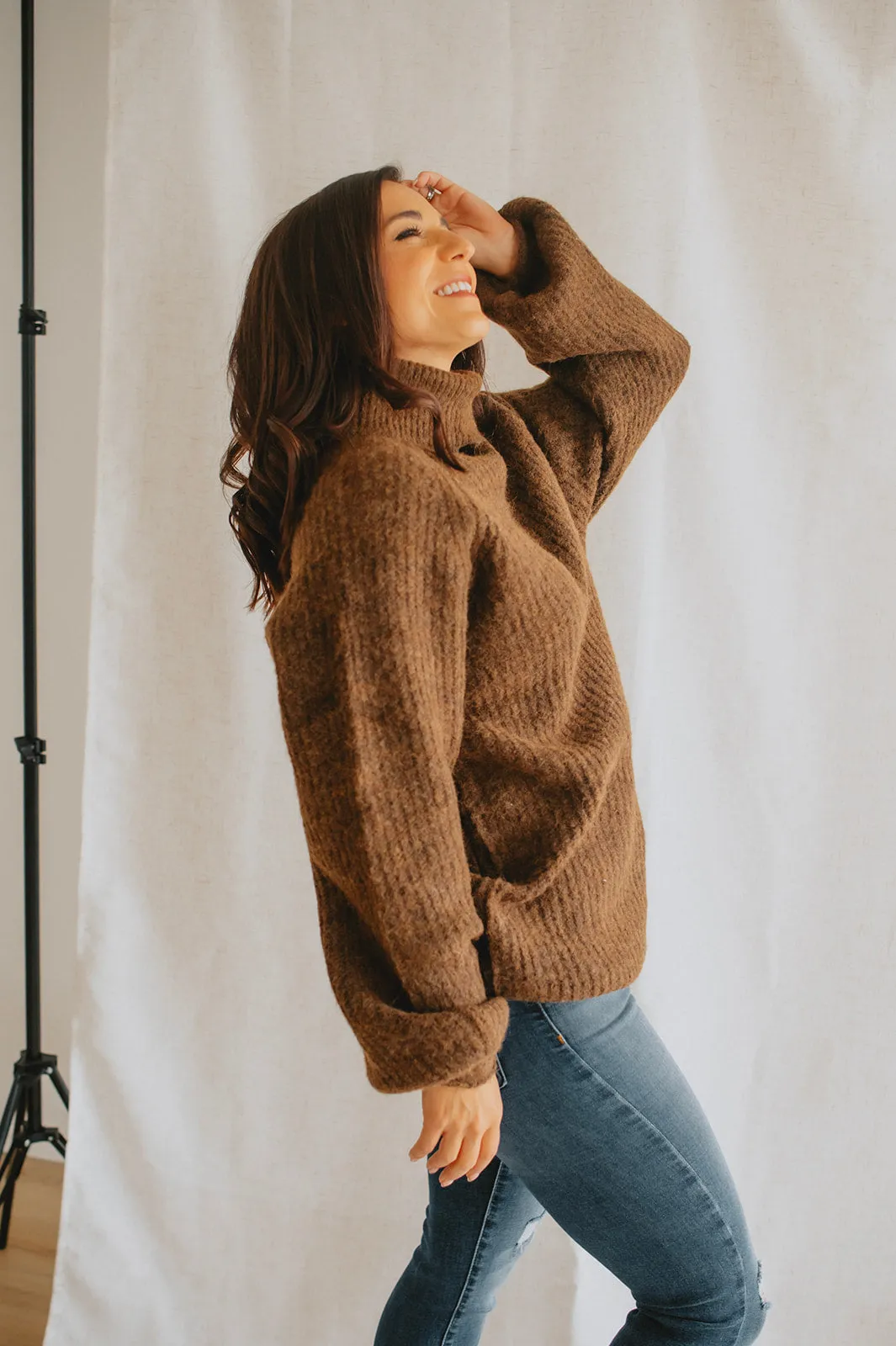 The Acacia Chunky Turtleneck Sweater