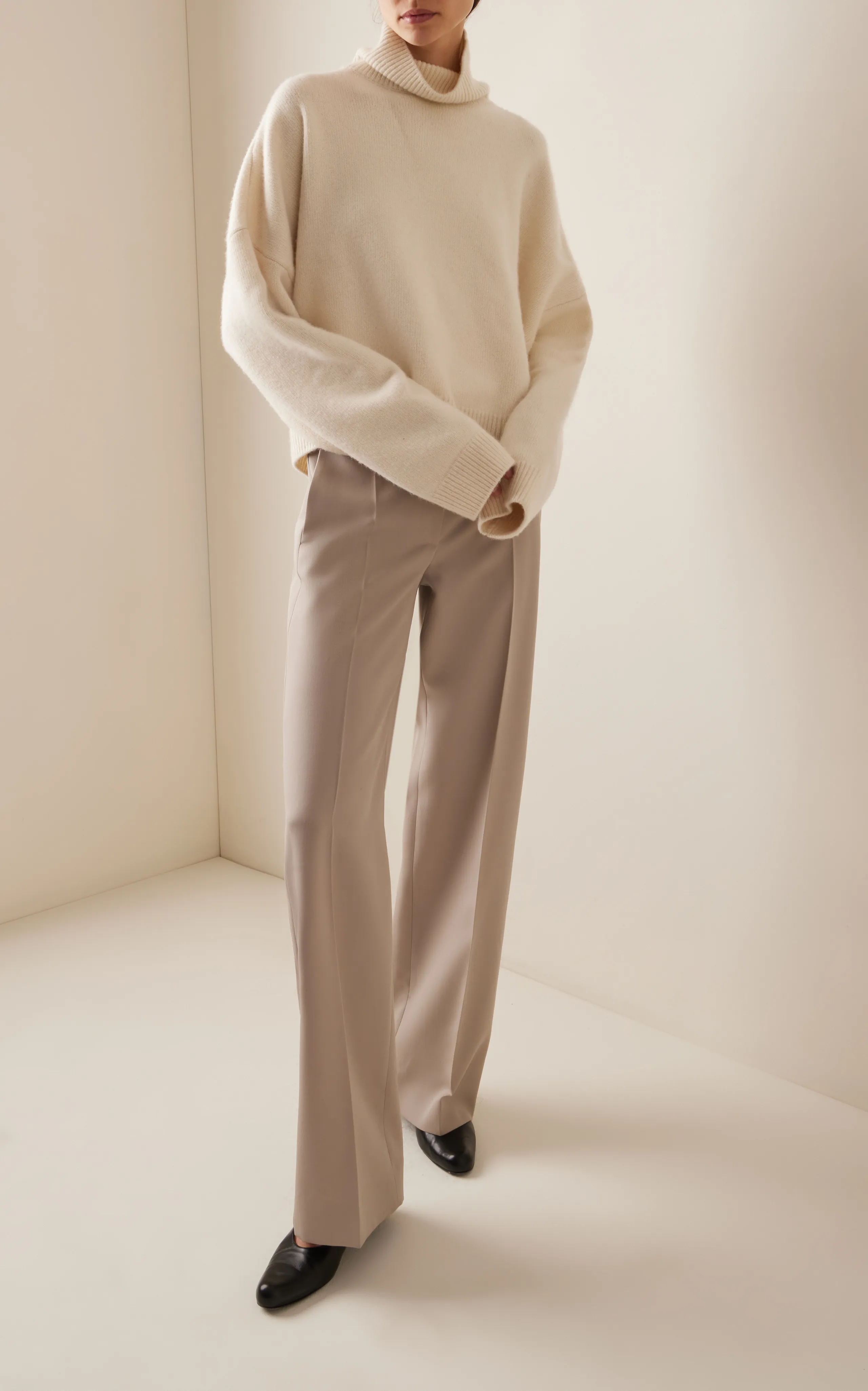 The Row Ezio Oversized Wool-Cashmere Sweater