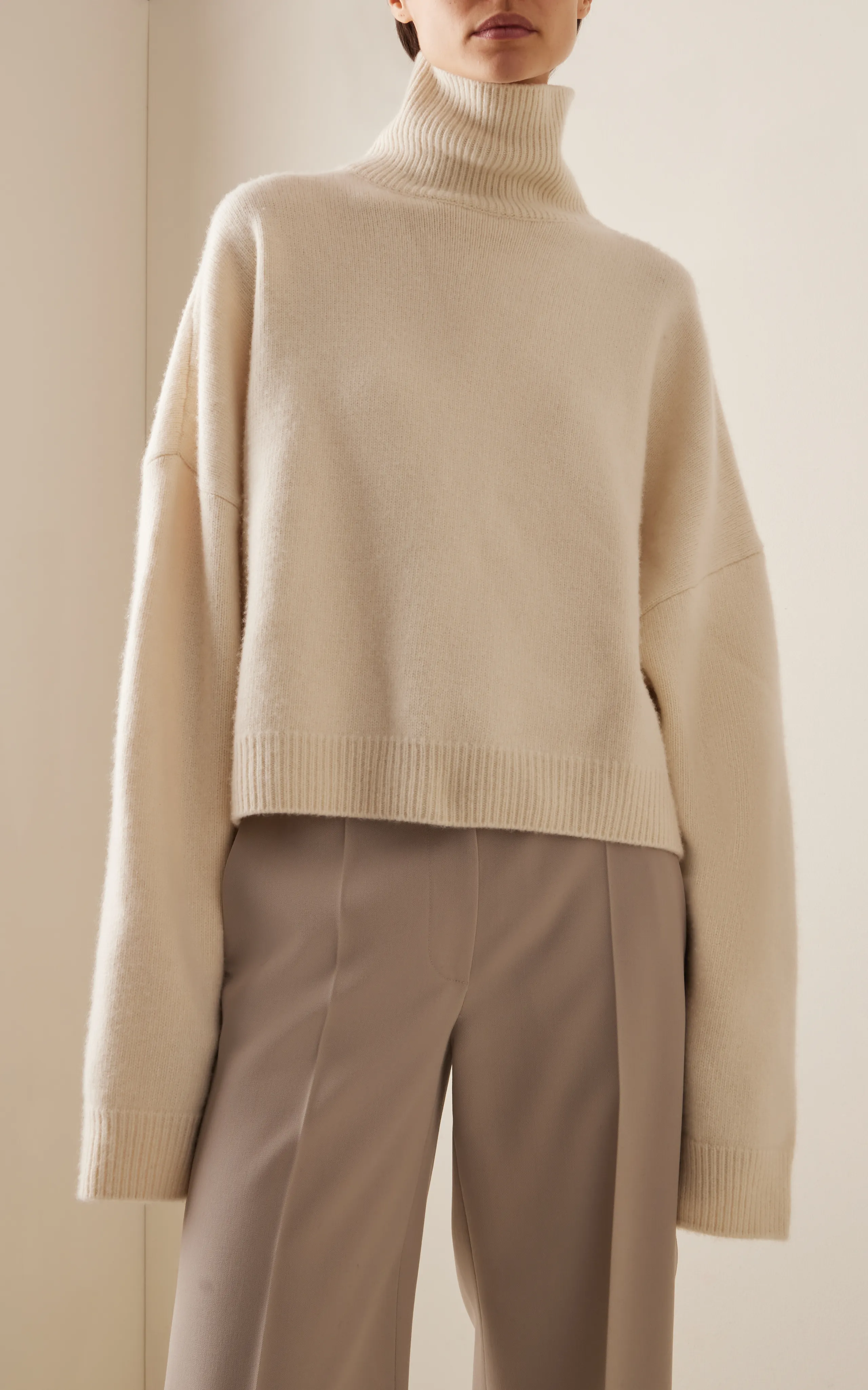 The Row Ezio Oversized Wool-Cashmere Sweater