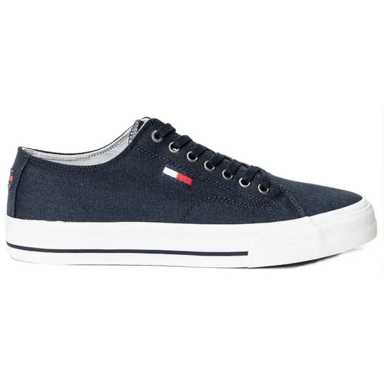 Tommy Hilfiger Tommy Jeans Long Lace Up Vulc M EM0EM00659-C87 shoes blue