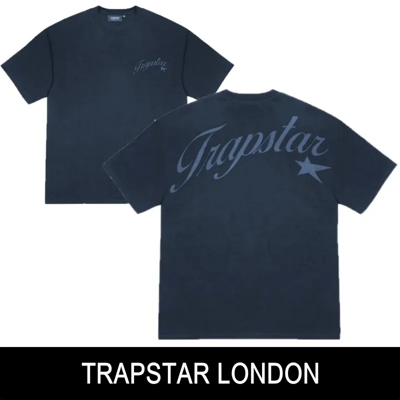 Trapstar London  |Studded Street Style Cotton Oversized Logo Skater Style