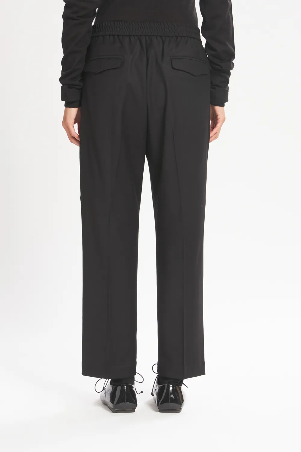 Trousers Alfonso Flan Nero