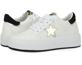 Vintage Havana - Ream 5 - White/Gold Wedge Sneakers