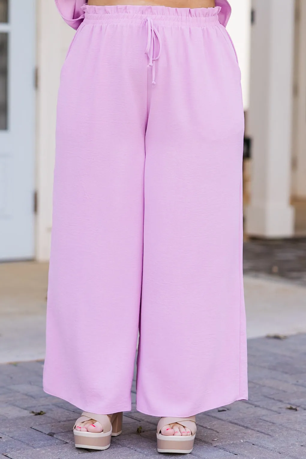 Weekend Wardrobe Pant, Lilac