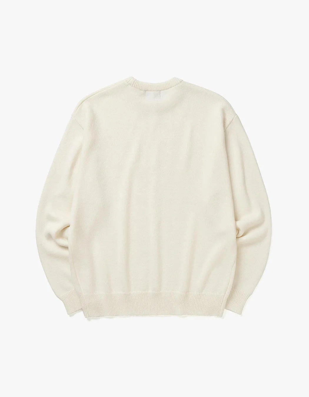 WKNDRS  |Unisex Street Style U-Neck Long Sleeves Plain Oversized