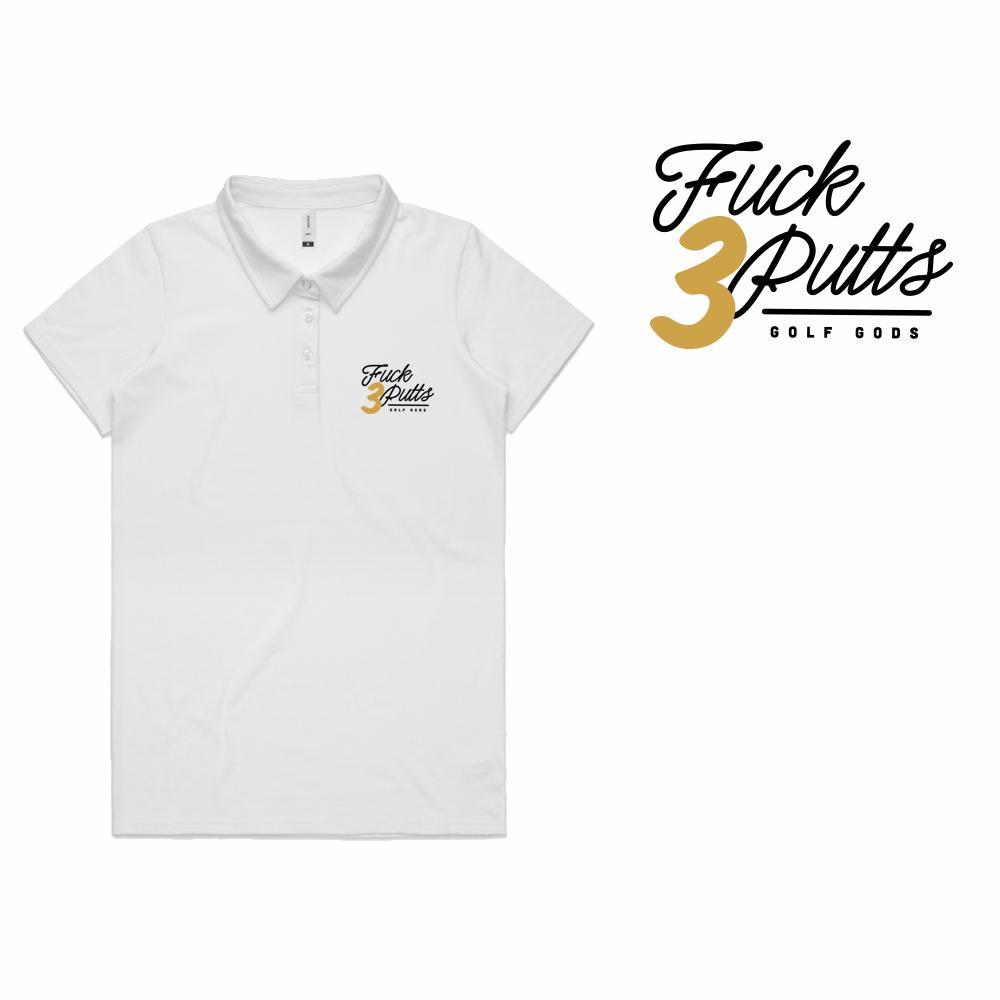 WOMEN'S Fuck 3 Putts Performance Polo