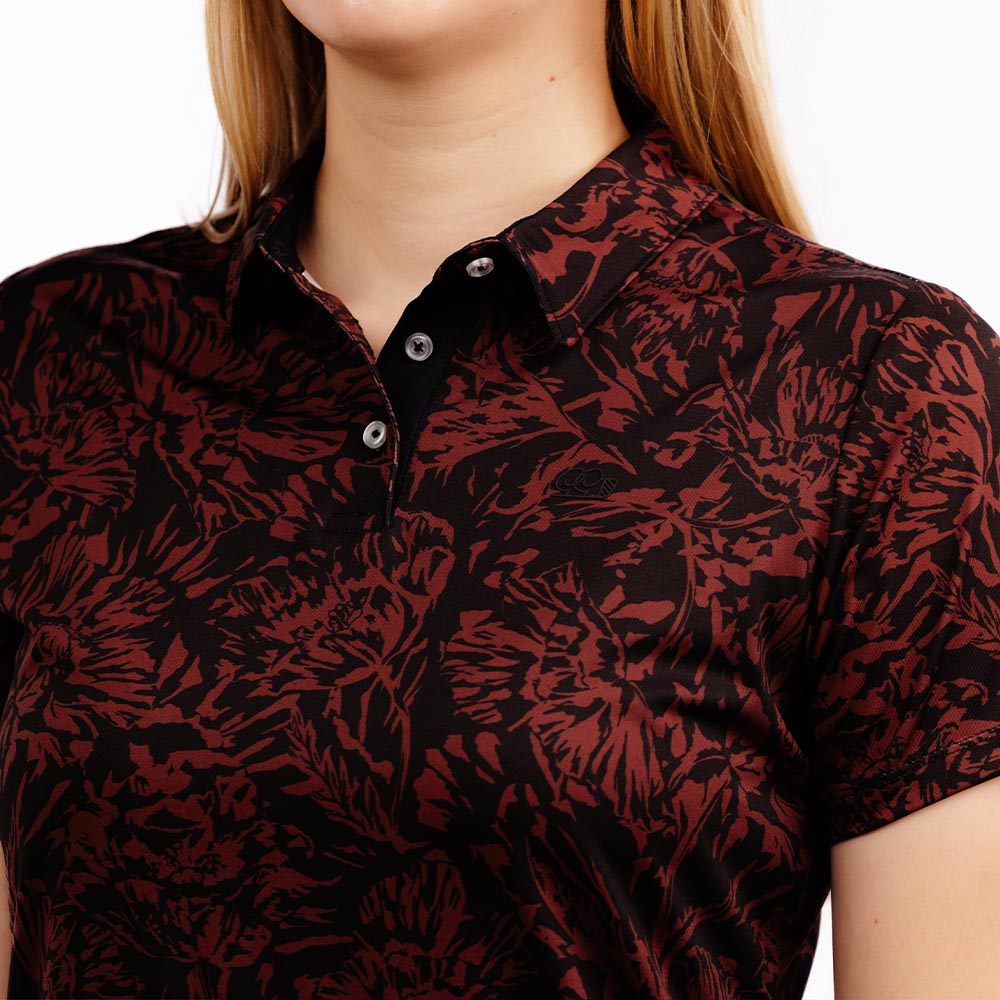 Women's Nice Blooms Polo