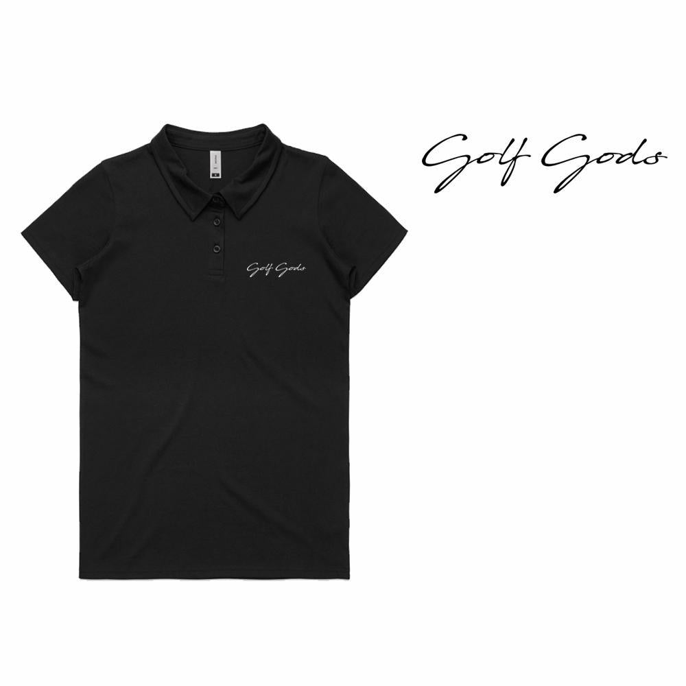 WOMEN'S Script Performance Polo