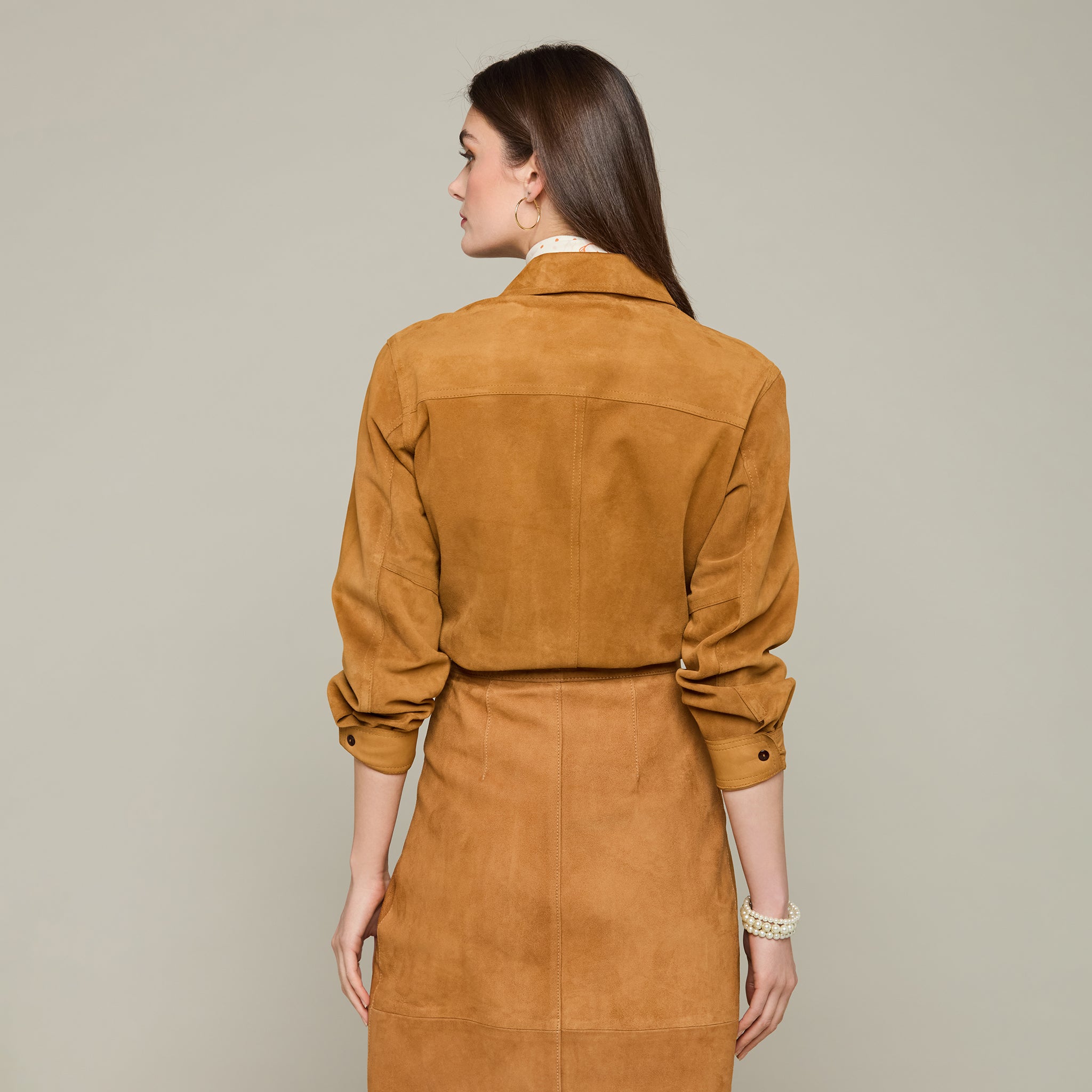 Women's Shacket :: Cinnamon