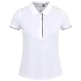 Womens Sia Polo White - SS24