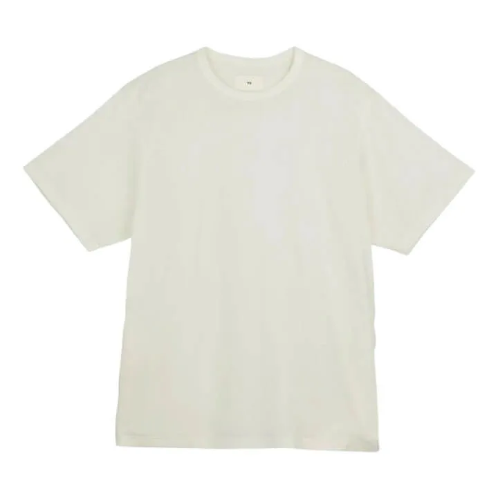 Y-3  |Crew Neck Unisex Street Style Plain Cotton Short Sleeves